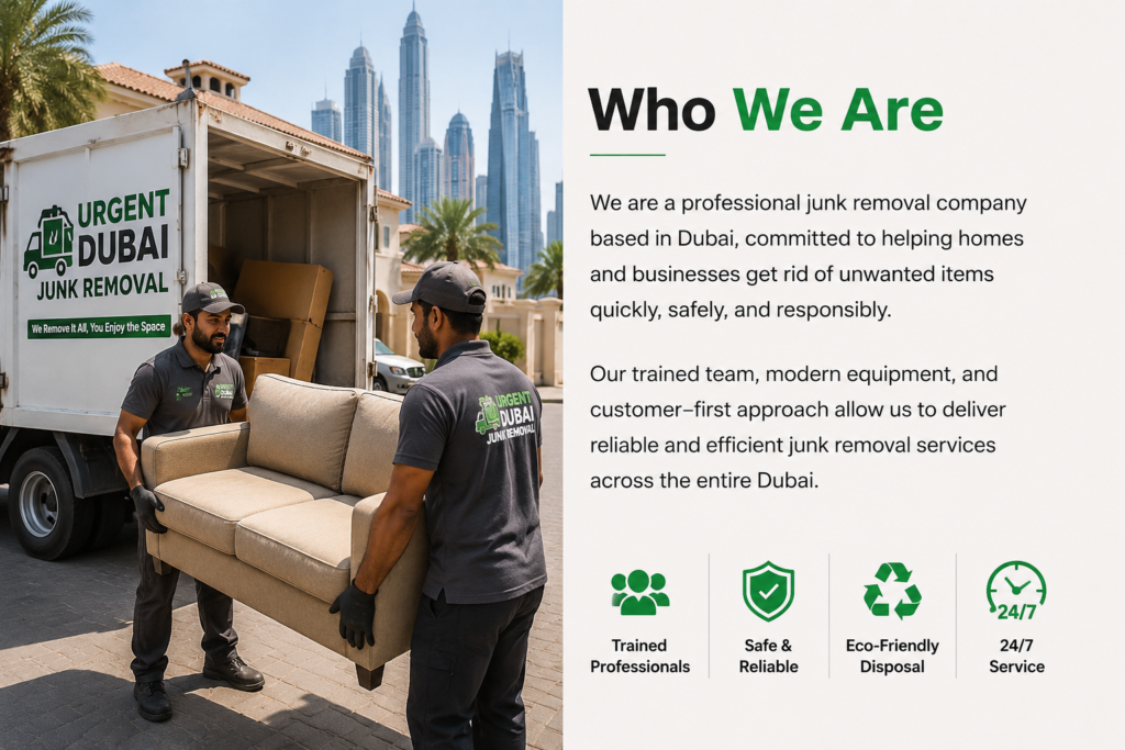 Junk Removal Downtown Dubai
